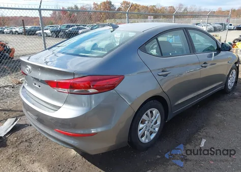 2018 Hyundai Elantra Se из США, поврежденный, VIN 5NPD74LF4JH396555